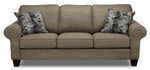 Drake Sofa and Chair Set - Mercury