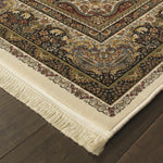 Marieville W111W2L Traditional Medallion Area Rug (6'7"X9'6")