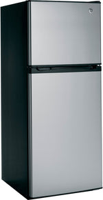 GE 24" 11.55 Cu. Ft. Stainless Steel Top-Freezer Refrigerator - GPE12FSKSB