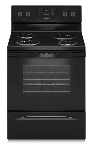 Whirlpool Black Freestanding Electric Range (4.8 Cu. Ft.) - YWFC150M0EB