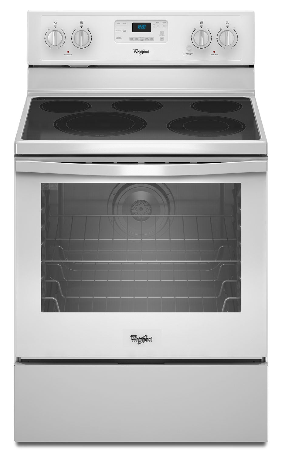 Whirlpool Stainless Steel Freestanding Electric Convection Range (6.4 Cu. Ft.) - YWFE540H0EW