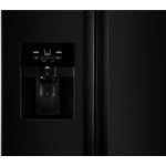 Whirlpool Black Side-by-Side Refrigerator (21 Cu. Ft.) - WRS331SDHB