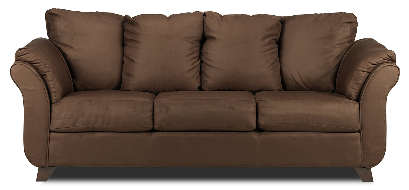 Collier 2 Pc. Living Room Package - Chocolate