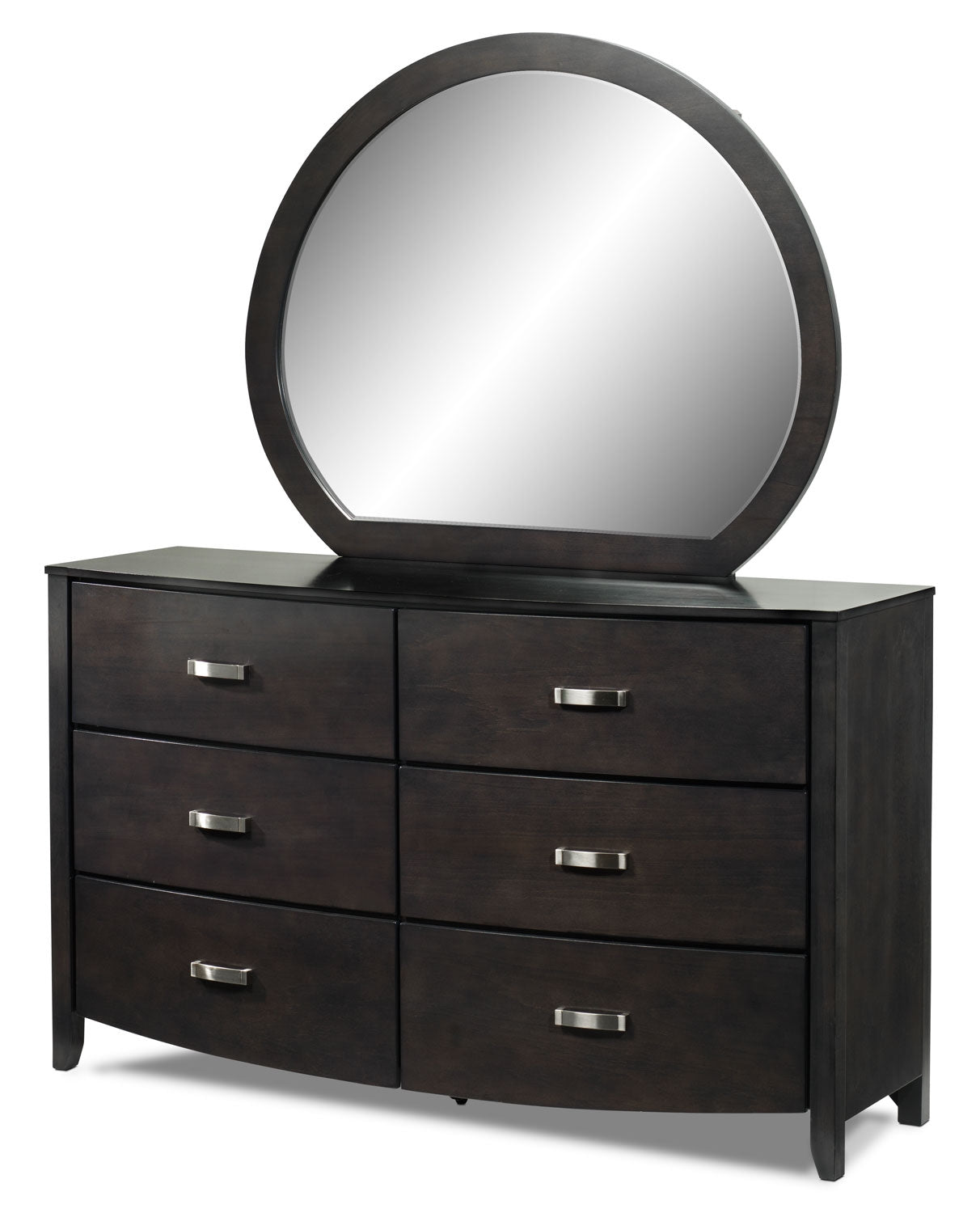 Cinema 6-Piece King Storage Bedroom Package - Charcoal