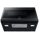 Samsung Black Stainless Steel Over-the-Range Microwave (2.1 Cu. Ft.) - ME21M706BAG/AC