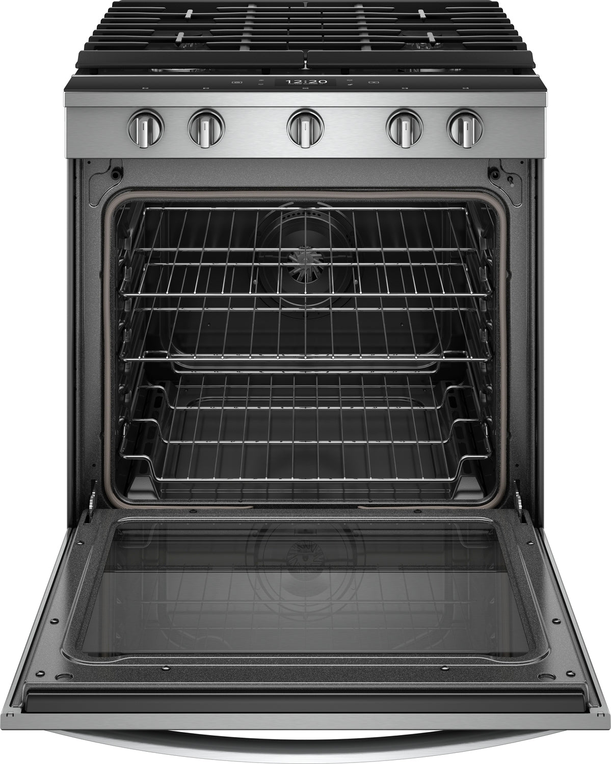 Whirlpool Stainless Steel Slide-In Gas True Convection Range (5.8 Cu. Ft.) - WEG750H0HZ