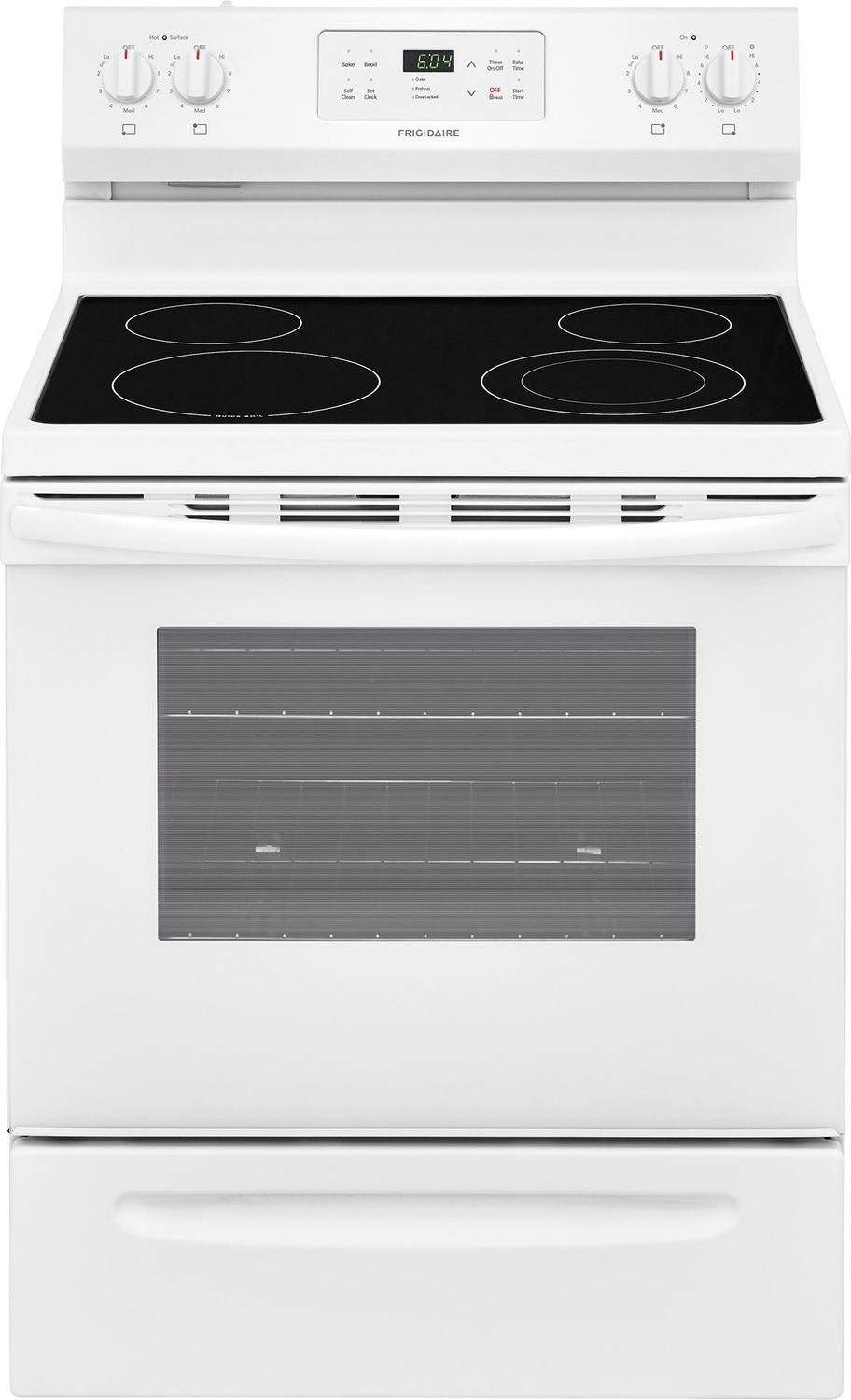Frigidaire White Freestanding Electric Range (5.3 Cu. Ft.) - CFEF3055TW