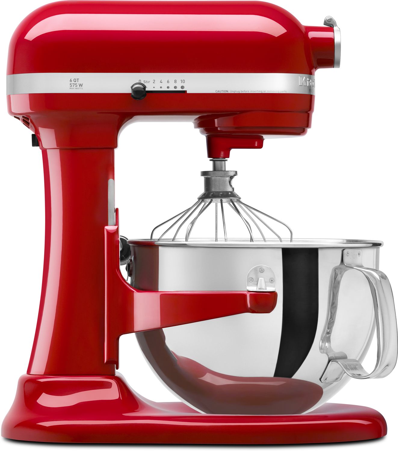 KitchenAid Empire Red 6-Quart Bowl-Lift Stand Mixer - KP26M1XER