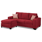Fava Chaise Sofa - Red