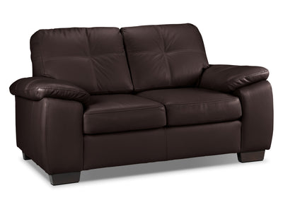 Naples Loveseat - Chocolate