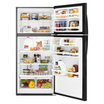 Whirlpool Black Top-Freezer Refrigerator (14.3 Cu. Ft.) - WRT134TFDB
