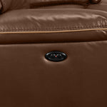 Lanette Power Recliner - Dark Brown