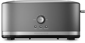 KitchenAid Contour Silver 4-Slice Long Slot Toaster with High-Lift Lever - KMT4116CU