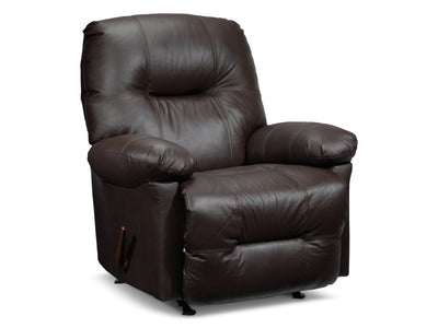 Hunter Leather Rocker Recliner - Chocolate