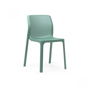 Nardi Bit Outdoor Dining  Chair - Light Blue (Set of 4)