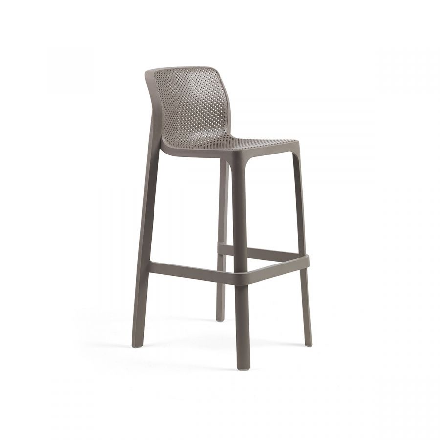 Nardi Net Outdoor Barstool - Beige (Set of 4)