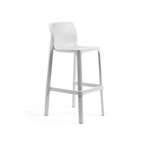 Nardi Net Outdoor Barstool - White (Set of 4)