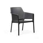 Nardi Net Relax Outdoor Dining Arm Chair - Black (Set of 2)