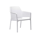 Nardi Net Relax Outdoor Dining Arm Chair - White (Set of 2)