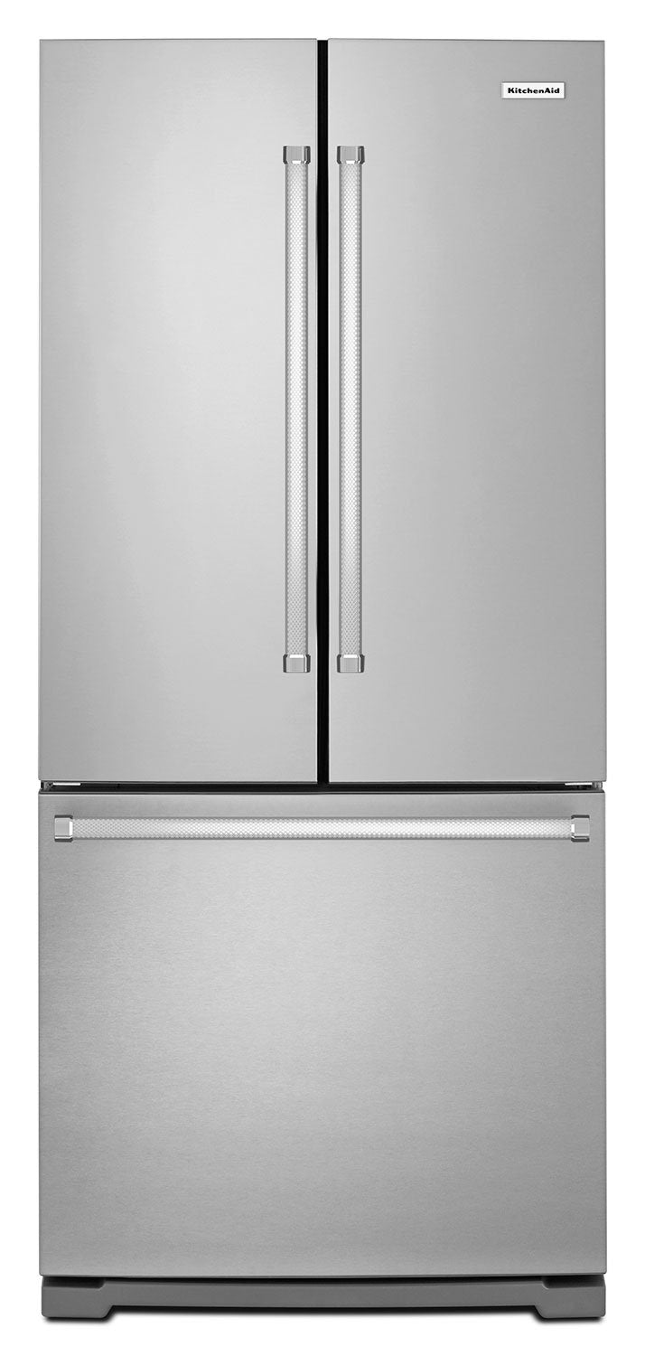 KitchenAid Stainless Steel French Door Refrigerator (20 Cu. Ft.) - KRFF300ESS