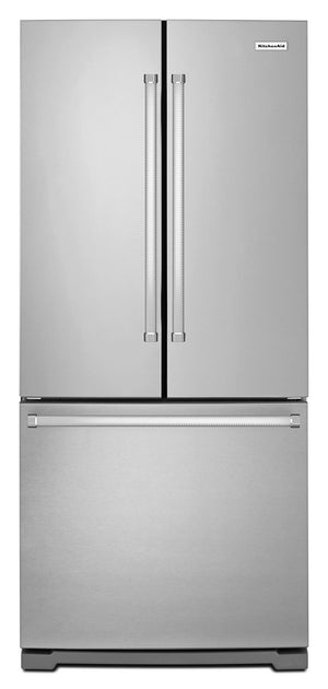 KitchenAid Stainless Steel French Door Refrigerator (20 Cu. Ft.) - KRFF300ESS