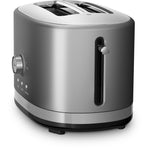 KitchenAid Contour Silver 2-Slice Toaster with High-Lift Lever - KMT2116CU