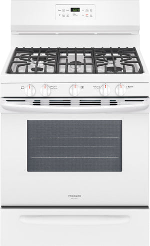 Frigidaire Gallery White Freestanding Gas Range (5.0 Cu. Ft.) - FGGF3036TW