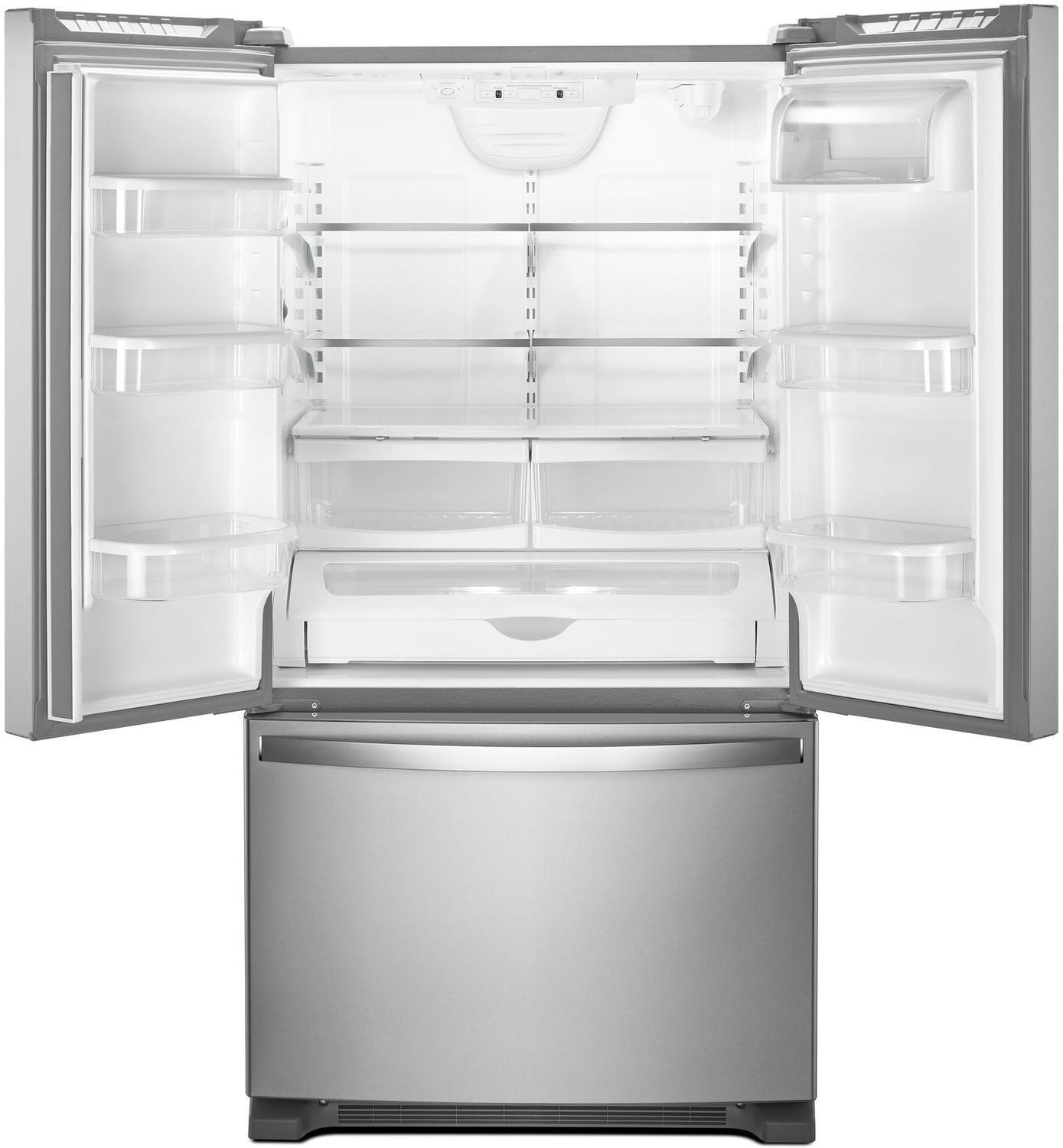 Whirlpool Stainless Steel Counter-Depth French Door Refrigerator (20 Cu. Ft.) - WRF540CWHZ