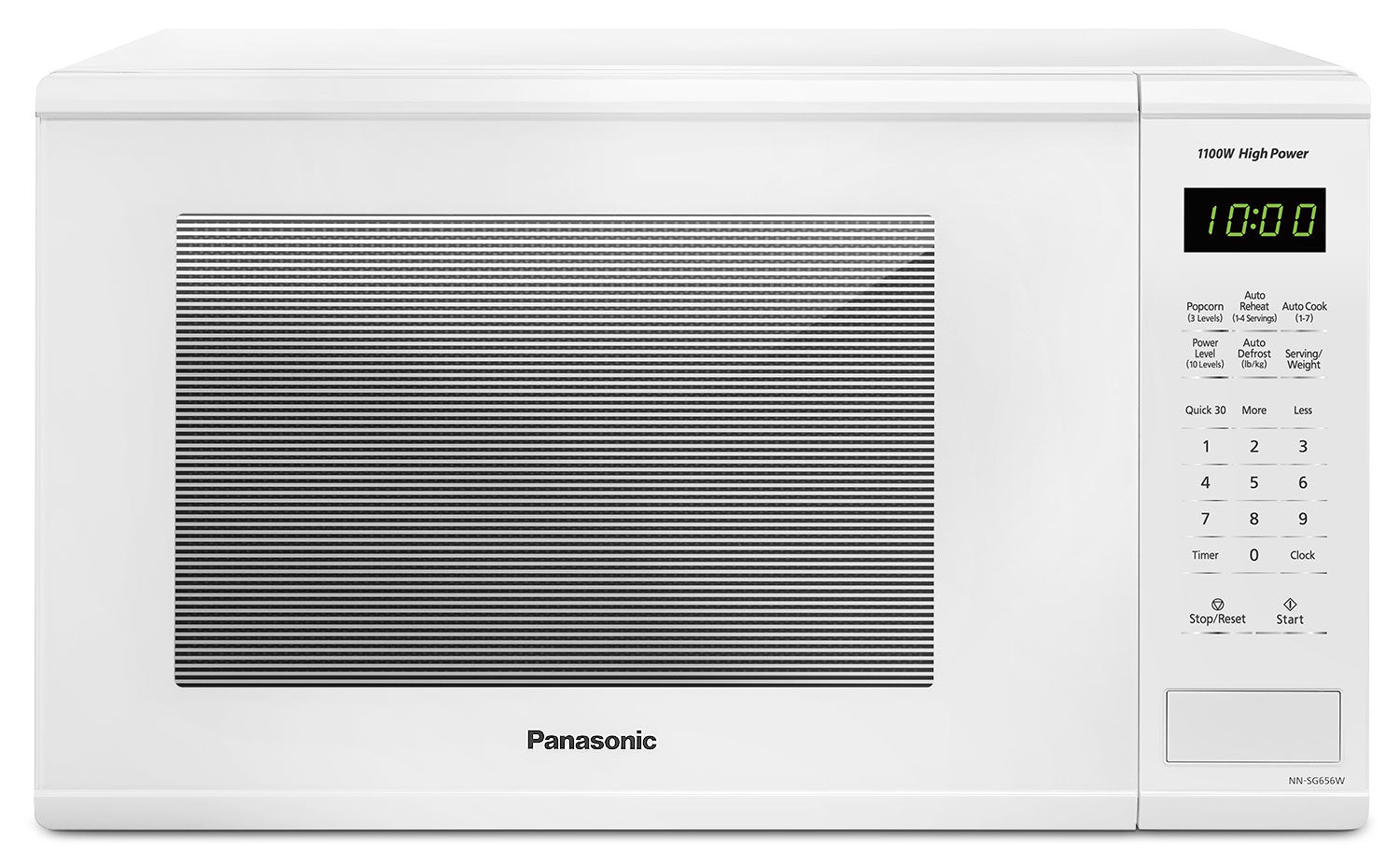 Panasonic White Countertop Microwave 1.3 Cu. Ft. NNSG656W