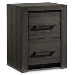 Driftwood Narrow Nightstand - Rustic Brown