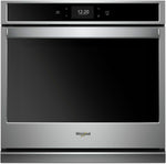 Whirlpool Stainless Steel Electric True Convection Wall Oven (5.0 Cu. Ft.) - WOS72EC0HS