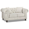 Nubia Loveseat - Pearl