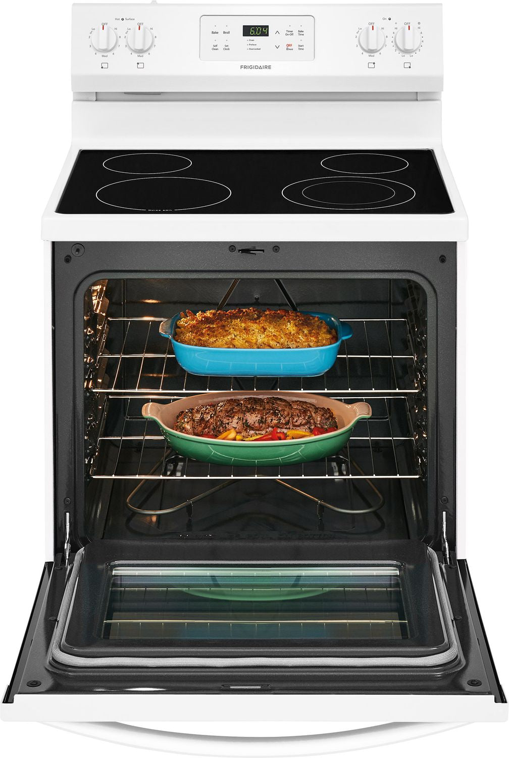Frigidaire White Freestanding Electric Range (5.3 Cu. Ft.) - CFEF3055TW