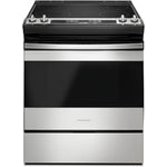 Amana Black-on-Stainless Steel Slide-In Electric Range (4.8 Cu. Ft.) - YAES6603SFS