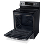 Samsung Black Stainless Steel Freestanding Electric Convection Range (5.9 Cu. Ft.) - NE59J7850WG/AC
