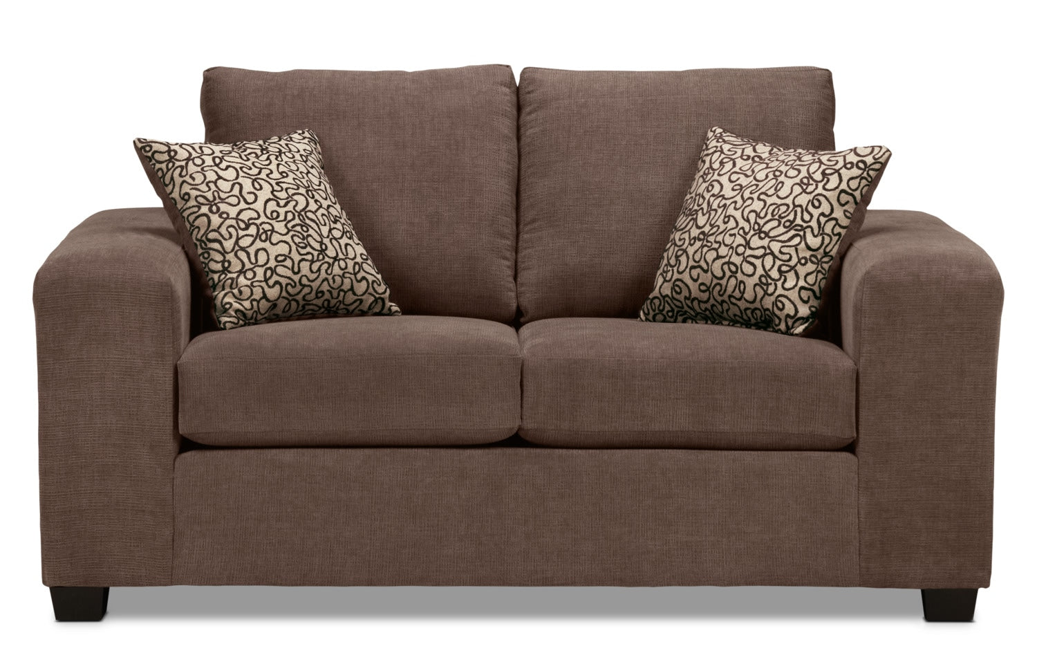 Fava Sofa and Loveseat Set - Light Brown