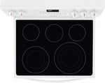 Frigidaire Gallery White Freestanding Electric True Convection Range (5.7 Cu. Ft.) - CGEF3059TW