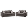 Fava Sofa and Loveseat Set - Grey