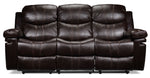 Barcelona II Reclining Sofa - Dark Brown