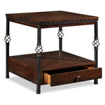 Sterling 26" End Table - Walnut