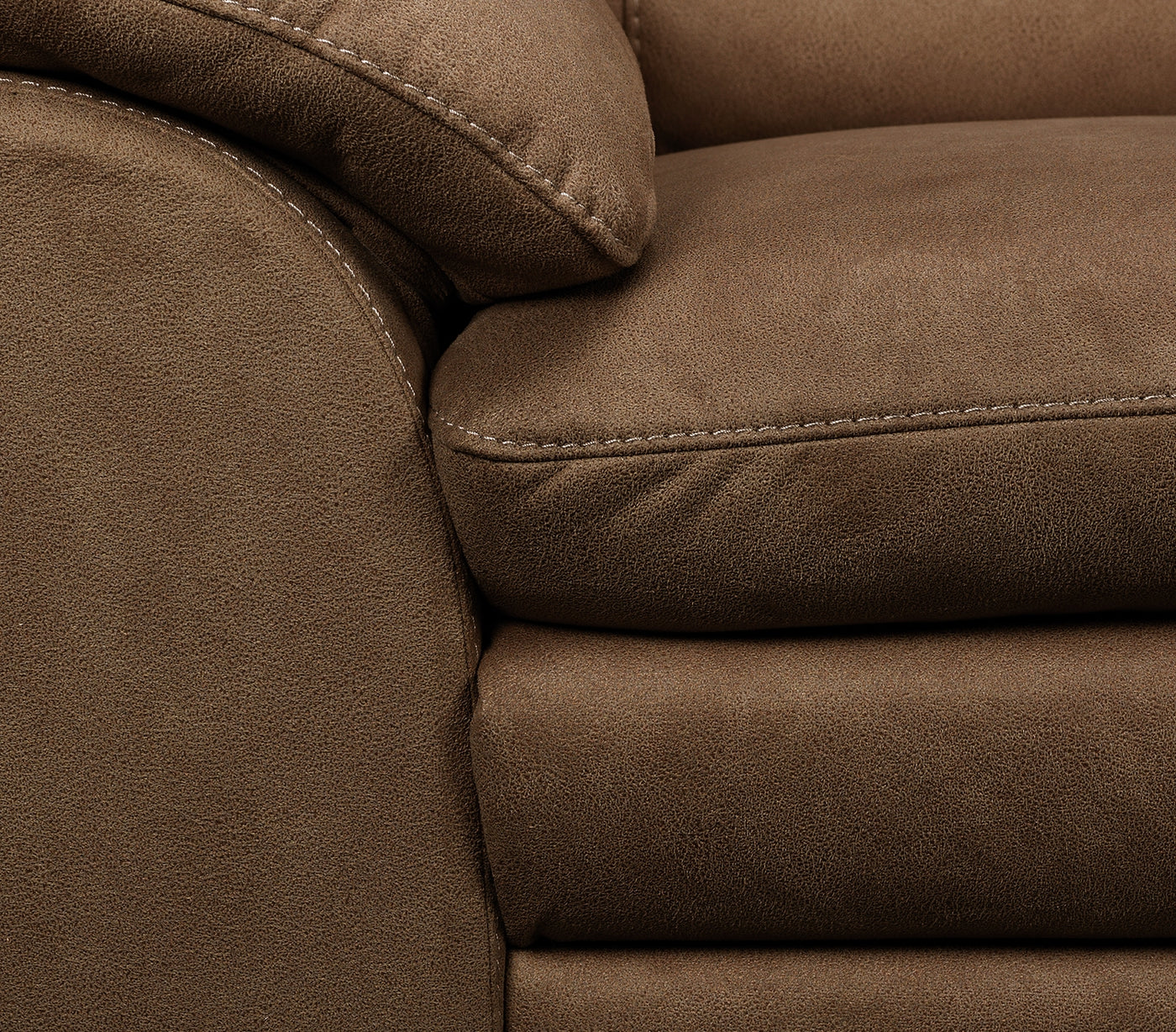 Kelleher Sofa, Loveseat and Chair Set - Hazelnut