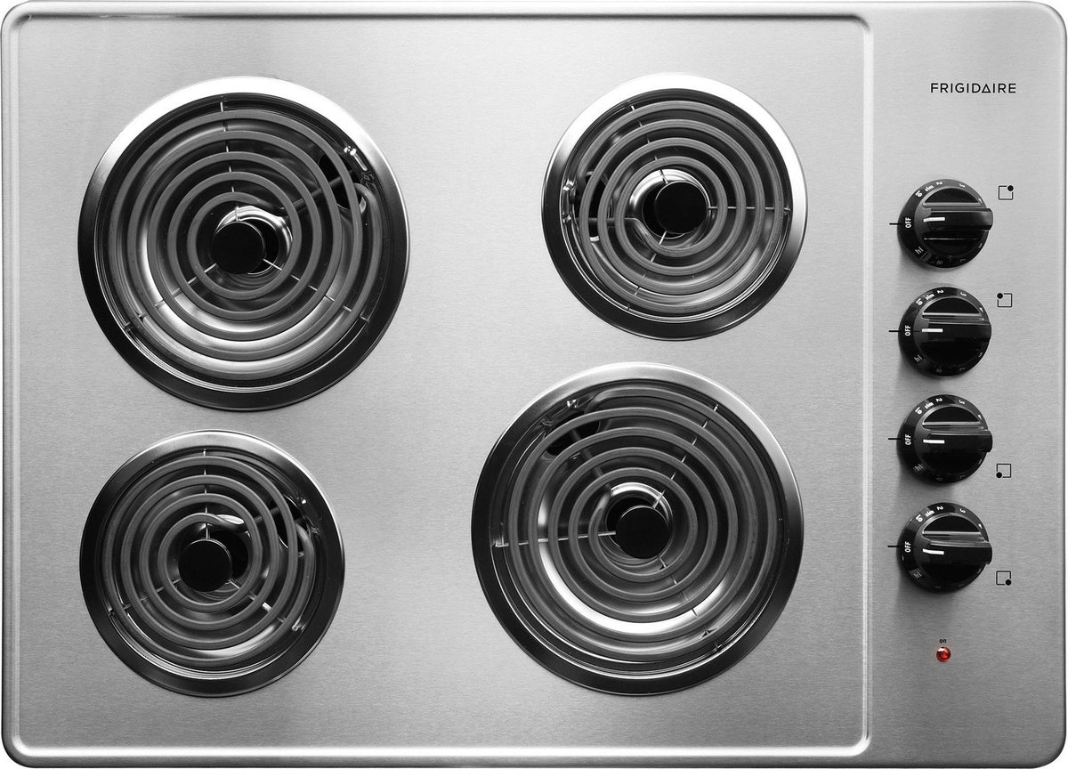 Frigidaire Stainless Steel 30" Electric Coil Cooktop - FFEC3005LS