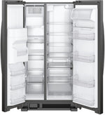 Whirlpool 33.13" 21 Cu. Ft. Black Side-by-Side Refrigerator - WRS321SDHB