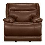 Lanette Power Recliner - Dark Brown
