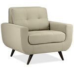 Julian Sofa, Loveseat and Chair Set - Beige