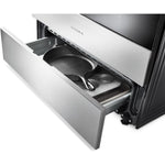 Amana Black-on-Stainless Steel Slide-In Electric Range (4.8 Cu. Ft.) - YAES6603SFS