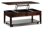 Coventry 48" Lift-Top Coffee Table - Walnut