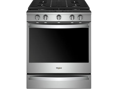 Whirlpool Stainless Steel Slide-In Gas True Convection Range (5.8 Cu. Ft.) - WEG750H0HZ