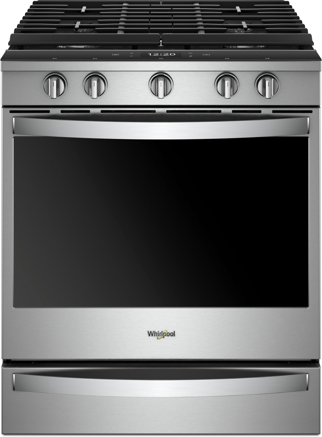 Whirlpool Stainless Steel Slide-In Gas True Convection Range (5.8 Cu. Ft.) - WEG750H0HZ