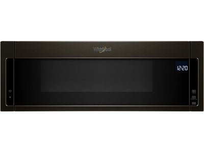 Whirlpool Black Stainless Steel Over-the-Range Microwave/Hood Combination (1.1 Cu. Ft.) YWML75011HV